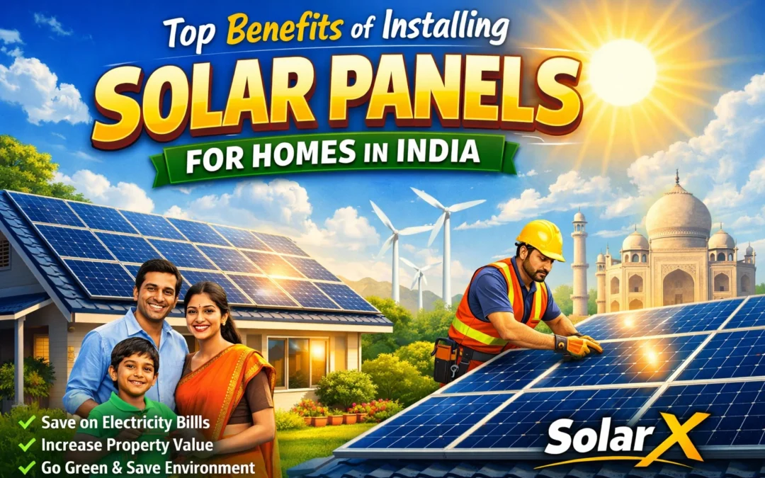 Top Benefits of Installing Solar Panels for Homes in India